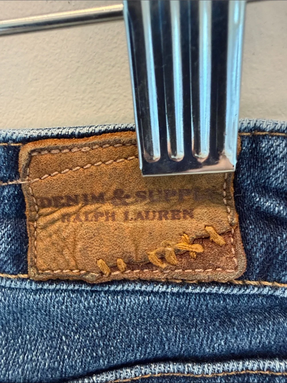 Vintage Ralph Lauren classic denim and supply jeans. Size 6